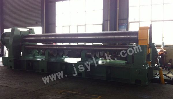 水平下調式卷板機